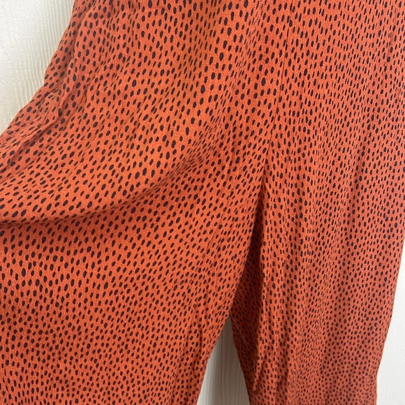 ELK The Label - Jorum Cheetah Tie At Shoulder Flowy Sleeveless Jumpsuit Size 2 - Picture 6 of 13